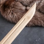 Сувенирное деревянное оружие "Катана самурая", массив бука, 60 см