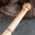 Бита деревянная сувенирная, лакированная, 50 см, массив дуба