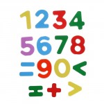 Развивающая игра из дерева «Цифры и знаки» 25 элементов