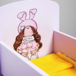 Кроватка для кукол до 32 см «Звездочка» серия «Бусинки»