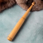Сувенирное деревянное оружие "Бита бейсбольная", массив бука, 53 см, 1 сорт, микс