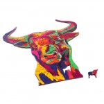 Пазл «Красочный бык»