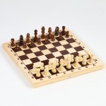 Шахматы обиходные (доска дерево 29х29см, фигуры дерево, король h=5.5 см)