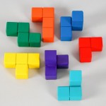 Деревянная развивающая игрушка «Сложи кубик» 6×6×6 см