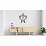 Настенное панно из дерева, сборная модель, EWA Design, Морская черепаха