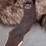Сувенирное деревянное оружие "Керамбит", 22 см, массив бука