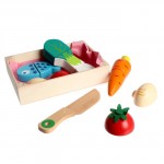 Игровой ящик с продуктами «Овощи и рыба» 17х12,5х3,5 см