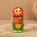 Матрешка "Россияночка, 11 см,  5 кукольная
