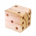 Деревянная игрушка «Развивающий счёт кубик» 7х7х7 см